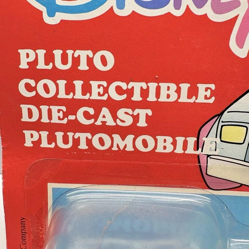 Vintage‎ Disney Pluto Collectible Die-Cast Plutomobile Mattel Arco Toys No. 6198